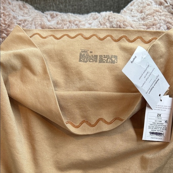 NWT Auden Tan Shapewear shorts 2X - Picture 7 of 8